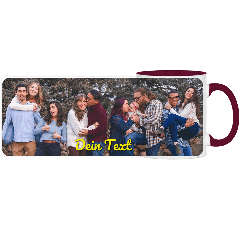 Panorama Tasse bedrucken â personalisierte Fototasse selbst gestalten in nur 5 Minuten