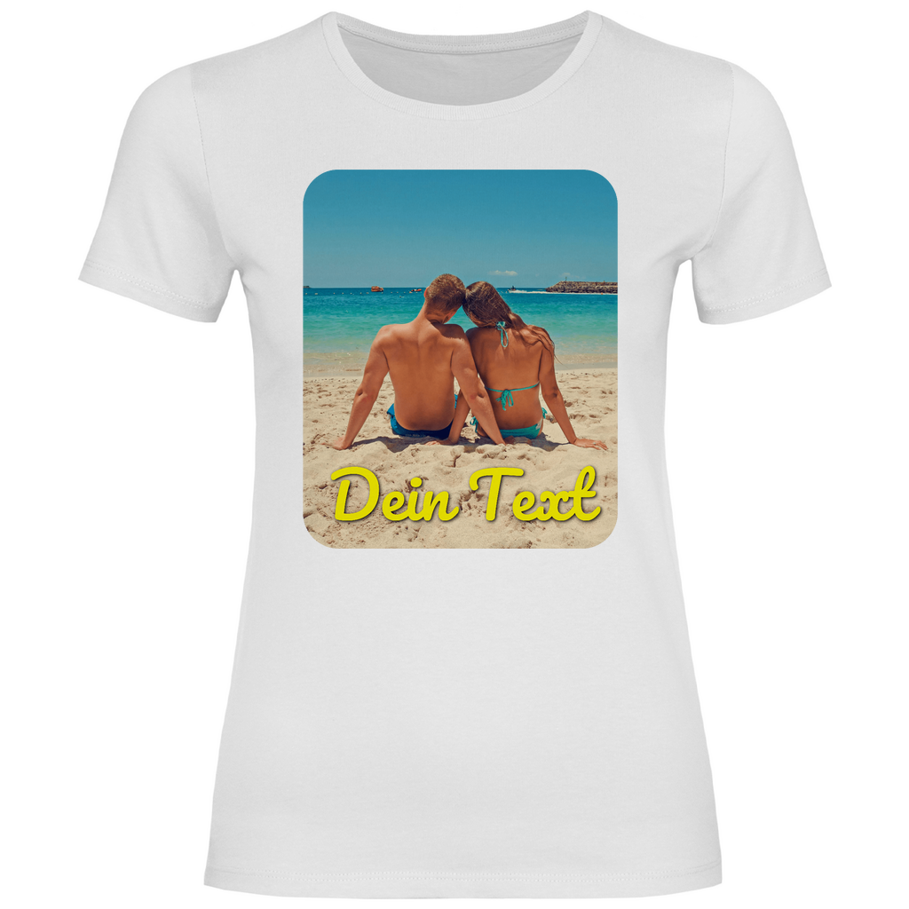 Damen T-Shirt bedrucken – in nur 5 Minuten personalisiertes T-Shirt selbst gestalten