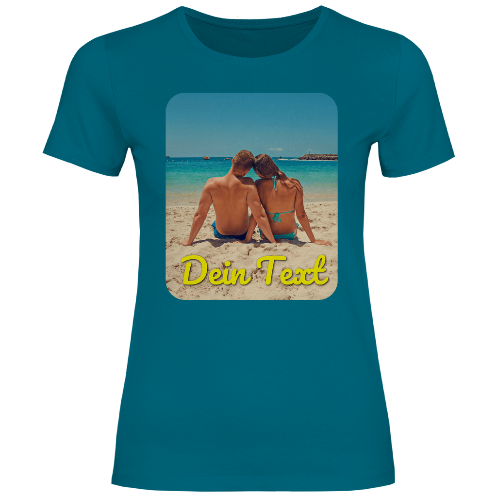 Damen T-Shirt bedrucken – in nur 5 Minuten personalisiertes T-Shirt selbst gestalten